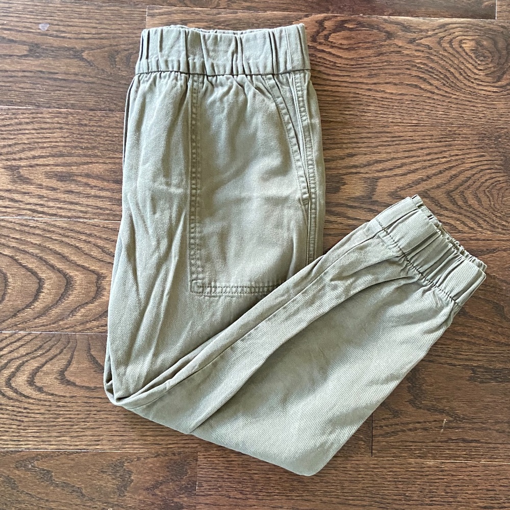 Women's Army Green Cargo Pant